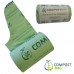 100 x 10 Litre Tie-Top CompostBag Compostable Food Waste Caddy Bin Liner - EN13432 - 10L